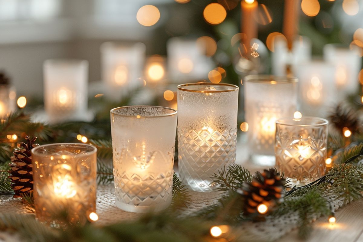 Donnez vie à vos verres de fête avec ces conseils simples pour les givrer à Noël