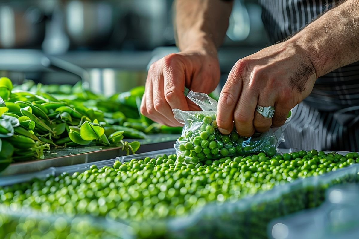 Finis les petits pois éparpillés : une solution simple pour votre congélateur