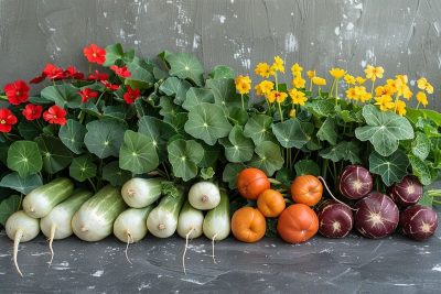 Les capucines : un choix judicieux pour les jardiniers et les gourmets