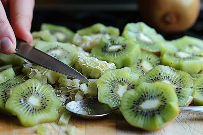 Épluchez un kiwi en un temps record: découvrez comment en 15 secondes